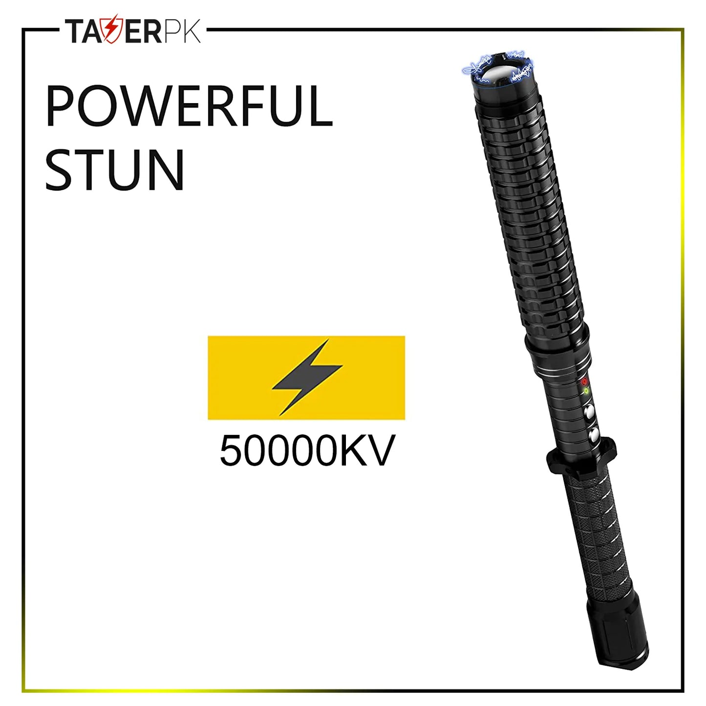 Heavy Duty StunGun Baton Rod 50000K Volt