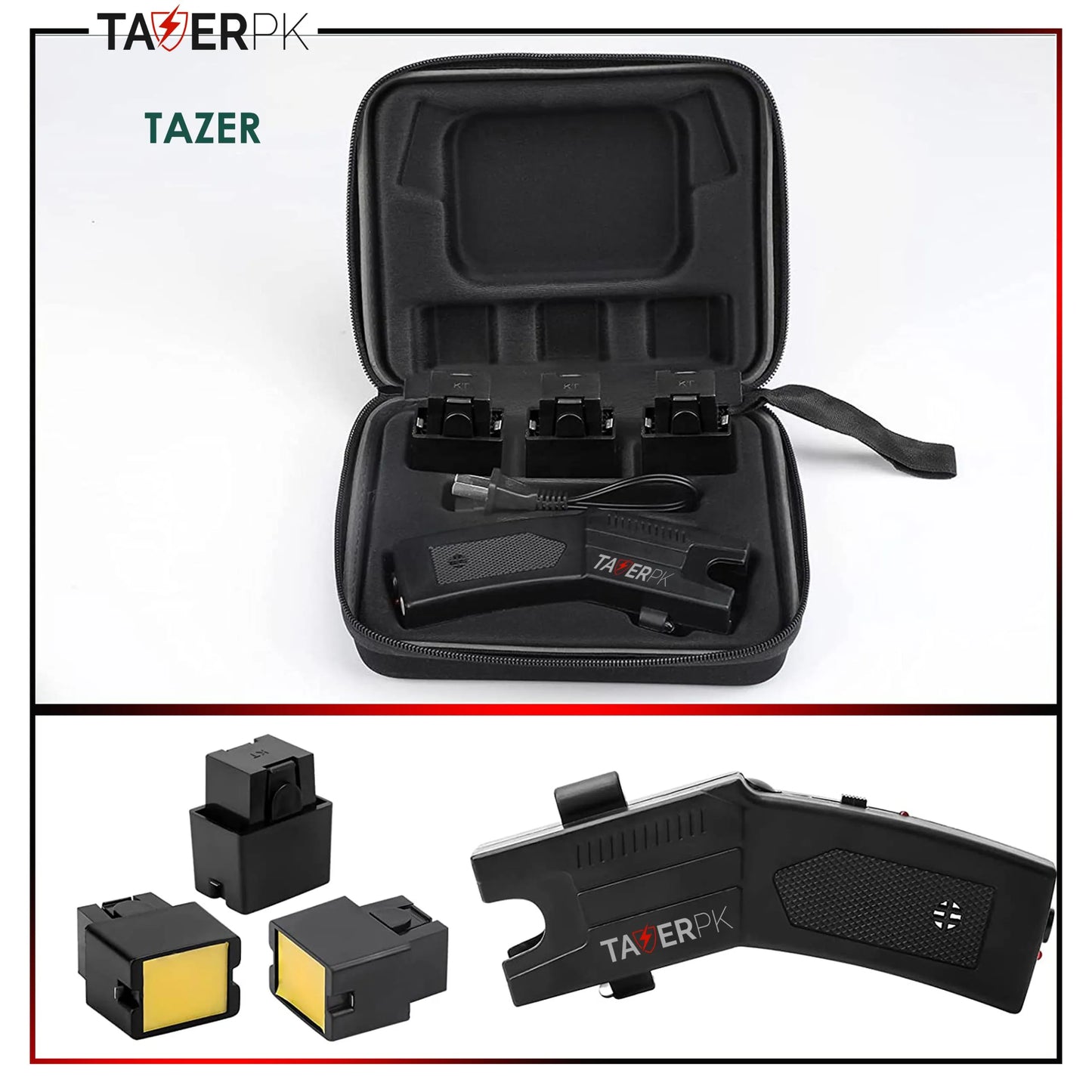 Taser TP-502 – 36 Billion Distance Shock Self Defense With Red Laser Light