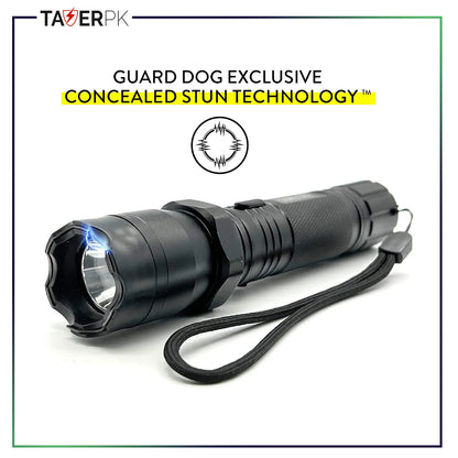 Taser TS-1801 – Aluminum Series 59 Billion Heavy Duty Stun Gun – Rechargeable with LED Tactical Flashlight