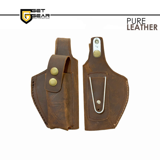 Cut Style Belt Leather Pure Holster