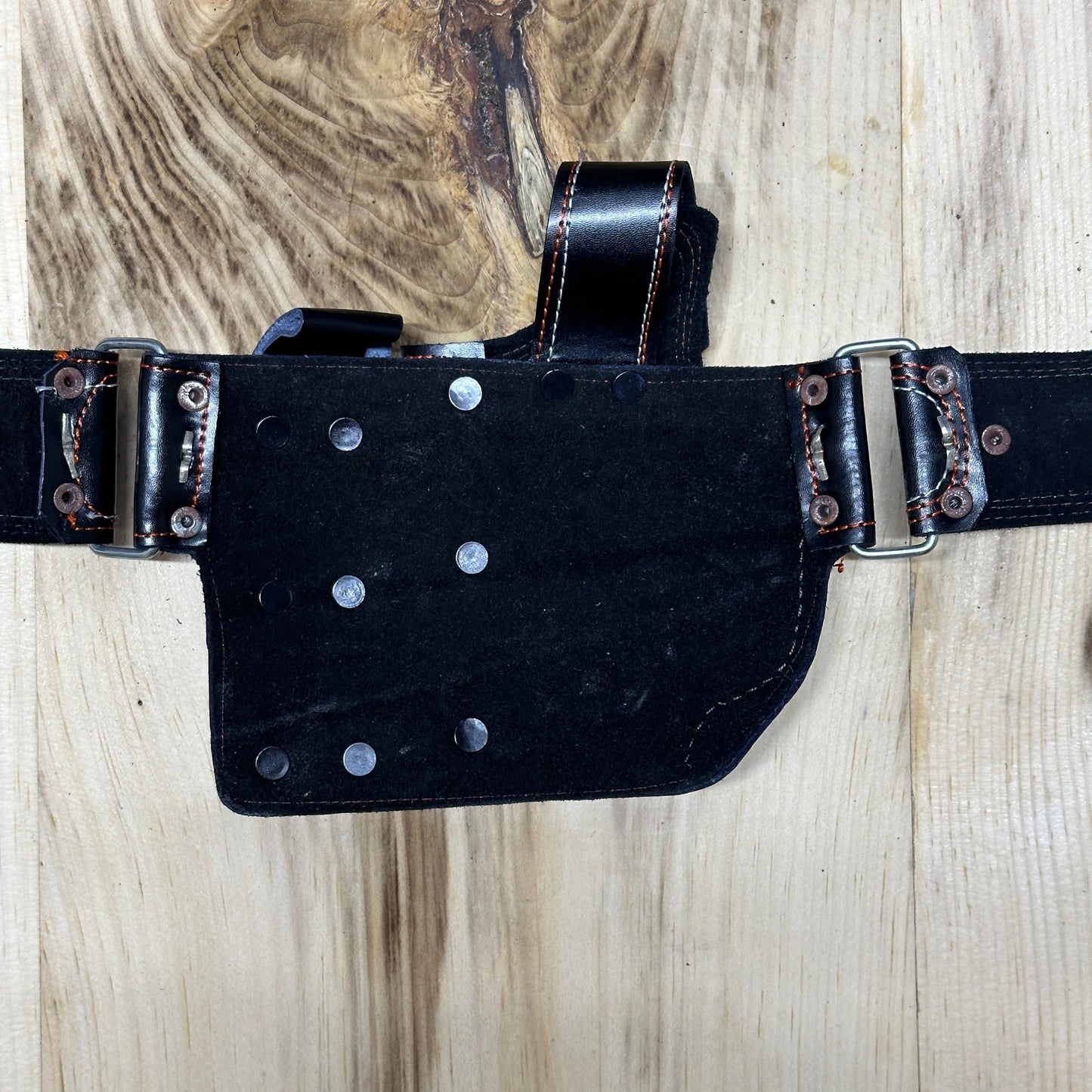 Waist Leather Handmade With One Mag