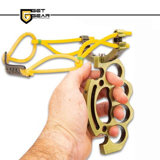 Knuckle Duster and Slingshot