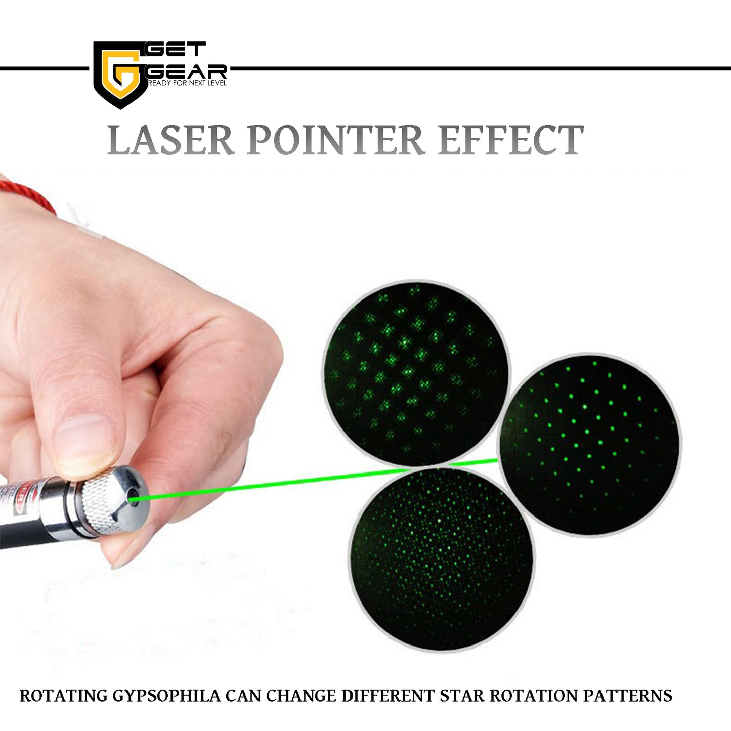 Laser Pointer Pen Shape Green Light - Presentation Tool